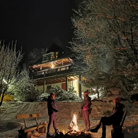 Dom wakacyjny Alemiło - Uroczy Dom Z Balią I Widokiem Na Babią Górę *