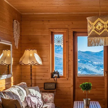 Hébergement de vacances Alemilo - Uroczy Dom Z Balia I Widokiem Na Babia Gore Zawoja