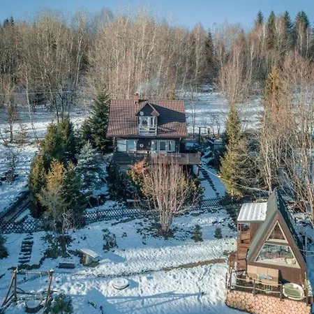Dom wakacyjny Alemiło - Uroczy Dom Z Balią I Widokiem Na Babią Górę
