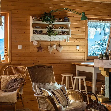 Hébergement de vacances Alemilo - Uroczy Dom Z Balia I Widokiem Na Babia Gore Zawoja